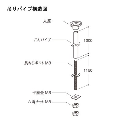 袖（突出し）看板】【屋内用】タテヤマアドバンス 丸タイプ ADS-4508HT