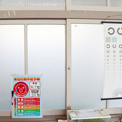 ホワイトボード】オリジナル壁掛け熱中症ボード WBGT値表示板(危険度