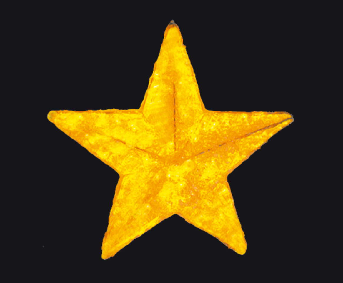 LEDクリスタルグロー スターシリーズ