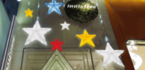 LEDクリスタルグロー スターシリーズ