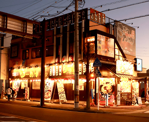 店舗看板の施工