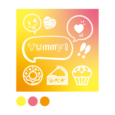 Illustratorの「フリーグラデーション」