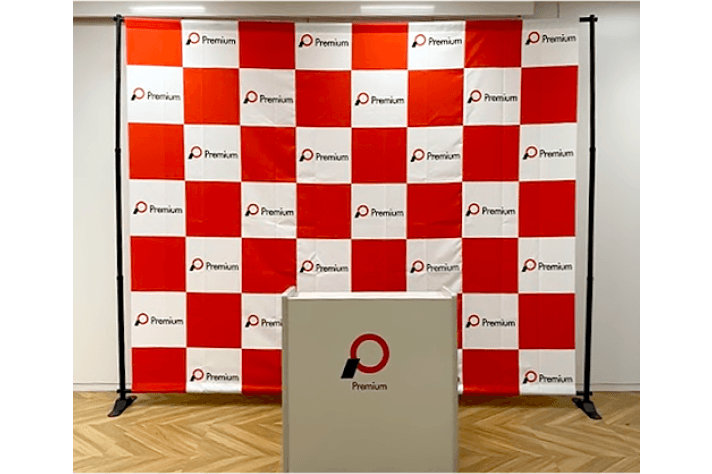 バックパネルやバナースタンド 製作例