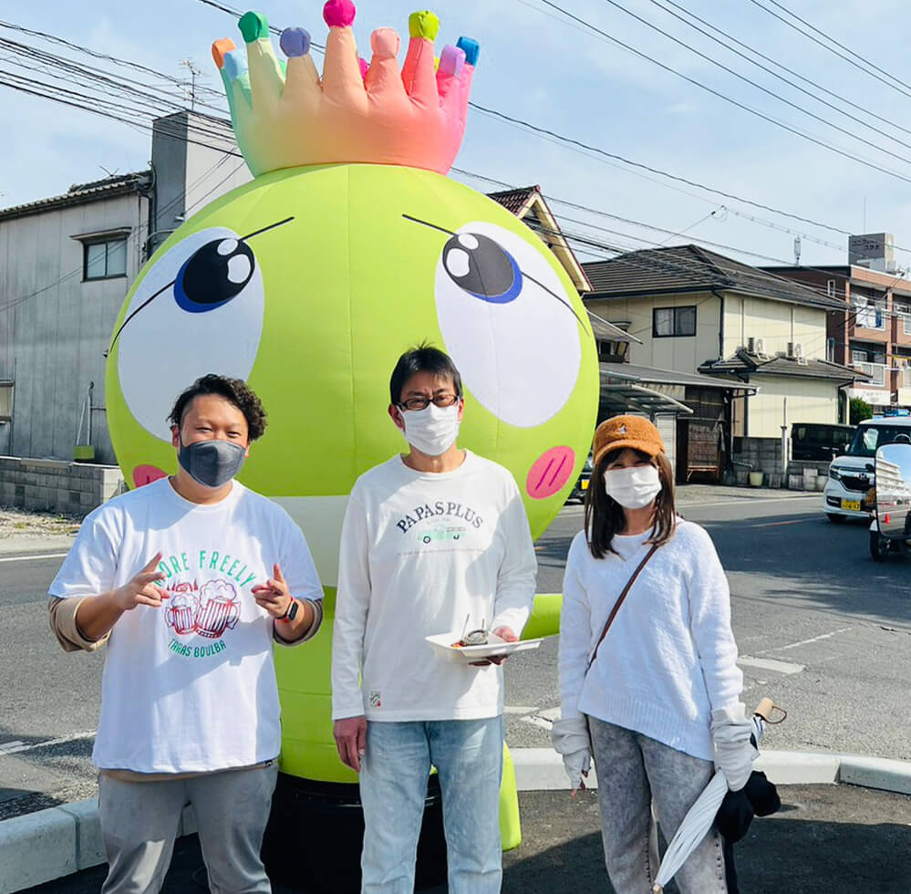 エアー看板の実績 使用例