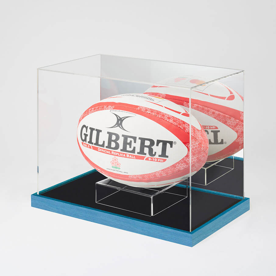 ラグビーボールケース 黒別珍×ビターフレーム