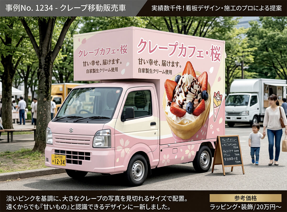 キッチンカー看板製作no.1【事例ご紹介中！】 | 看板の激安通販サイン
