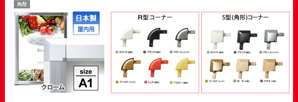 R型コーナー・S型コーナー