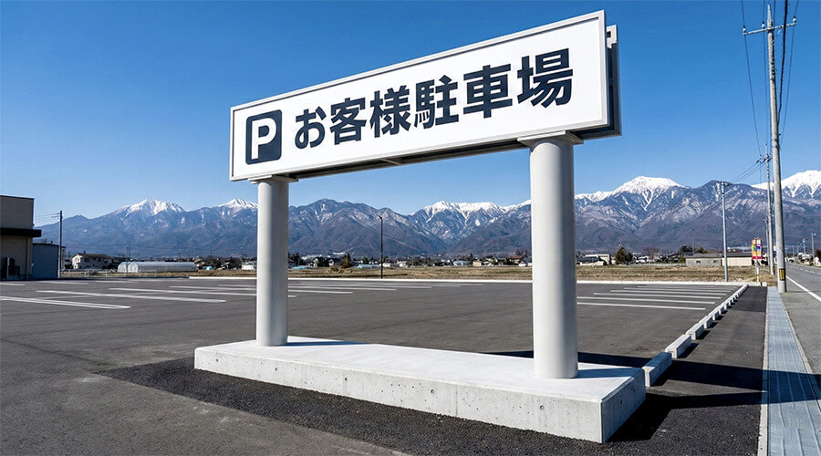 長野の看板製作・看板屋｜通販価格×現地施工でコスト削減【見積無料