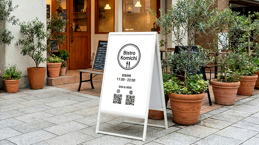 大分 スタンド看板