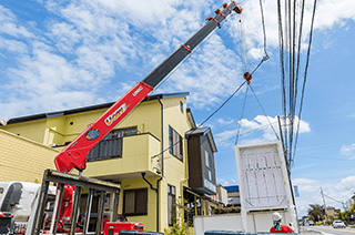 看板取付工事