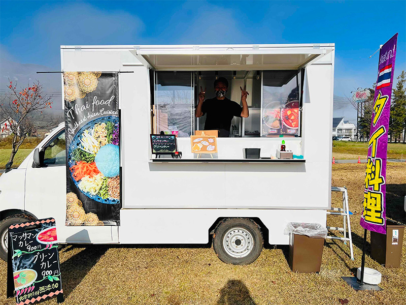 キッチンカー用ターポリン製タペストリーW640×H1800&ポスターW420×H480 U16's kitchen様