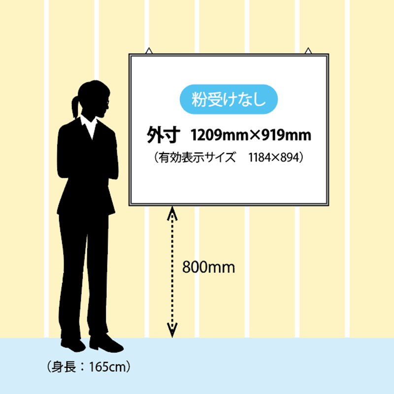 粉受け無し　外寸1209×919mm
